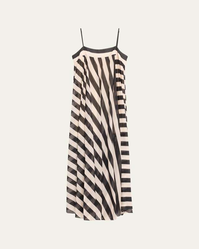 Maxine Striped Maxi Dress